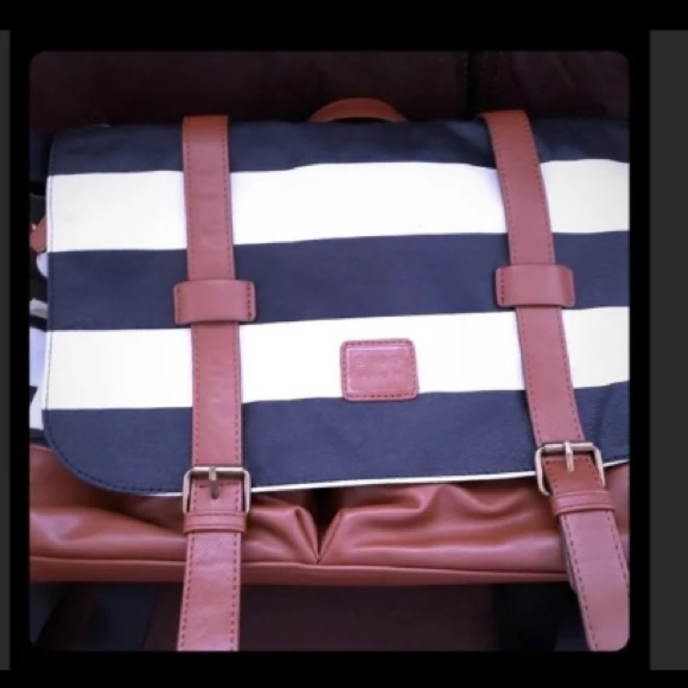 Bodomint stripe diaper bag